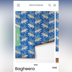 Printfresh Bagheera Wallpaper